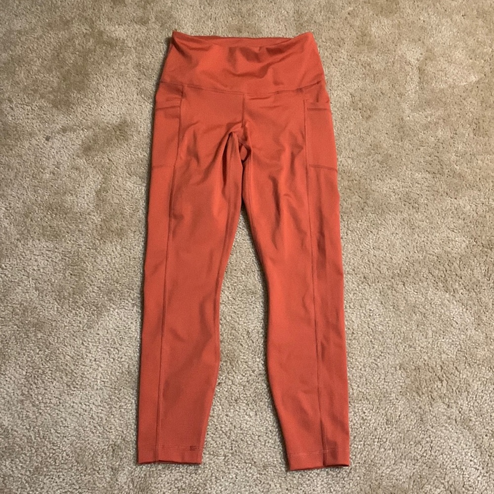 90 Degree Orange Leggings